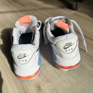 Nike air max White and Orange Sneakers